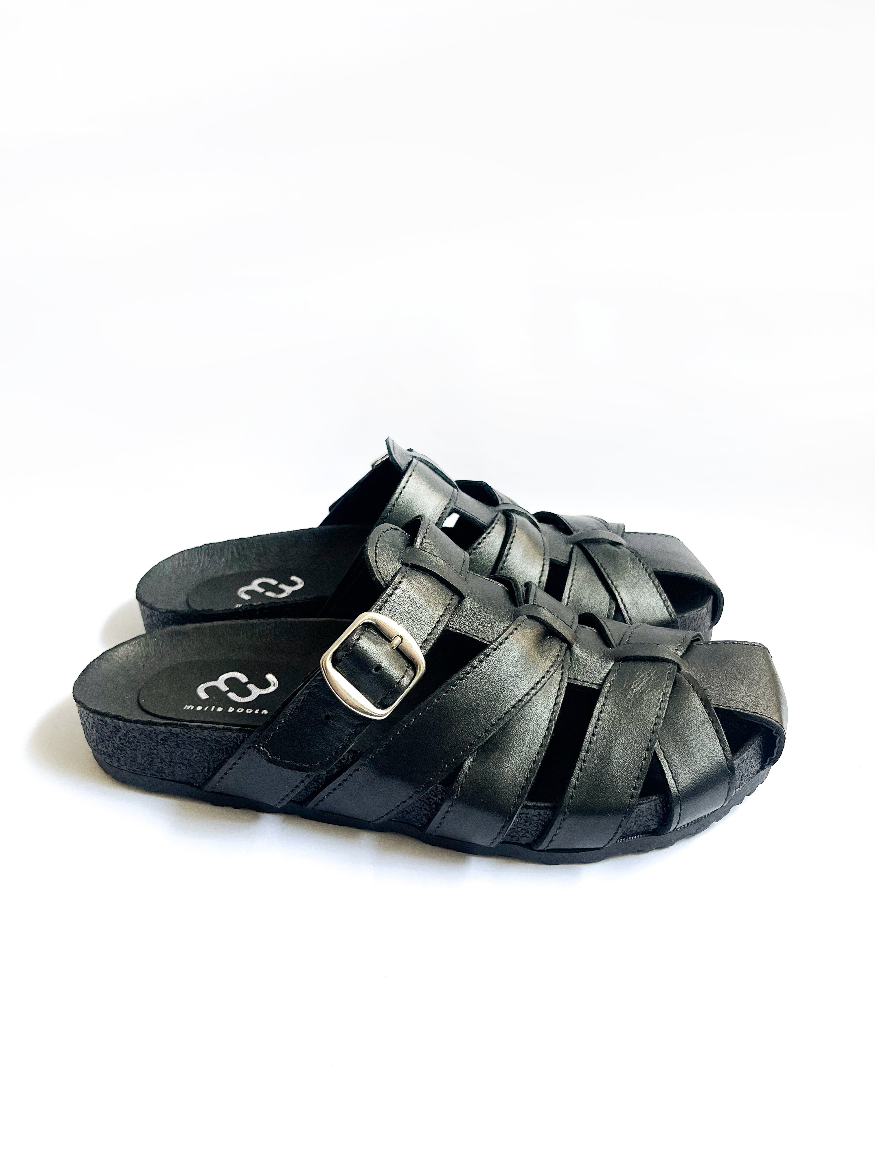Sandalia sueco Negro - AX