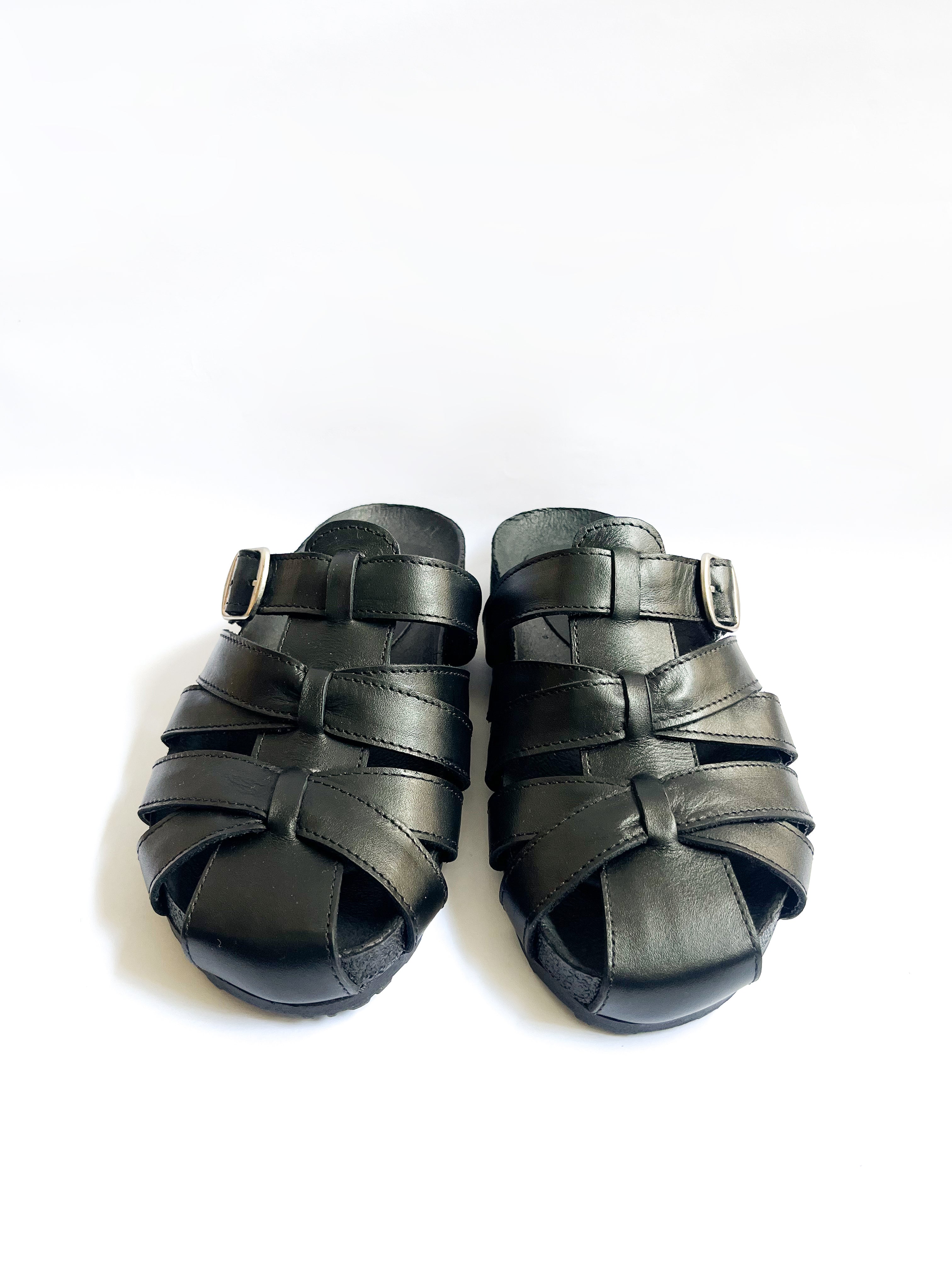 Sandalia sueco Negro - AX