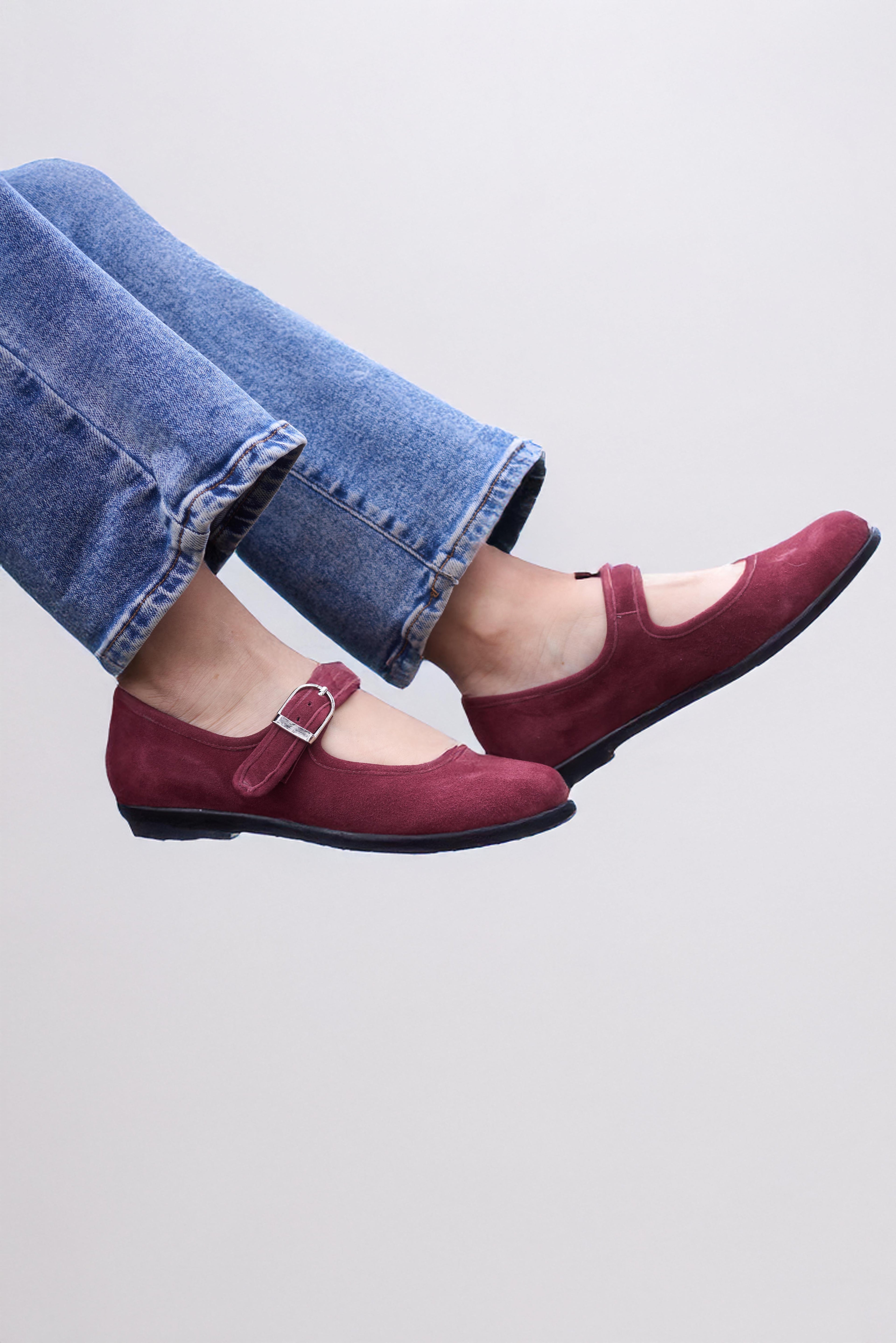 Ballerina Gamuza Café - REMATE