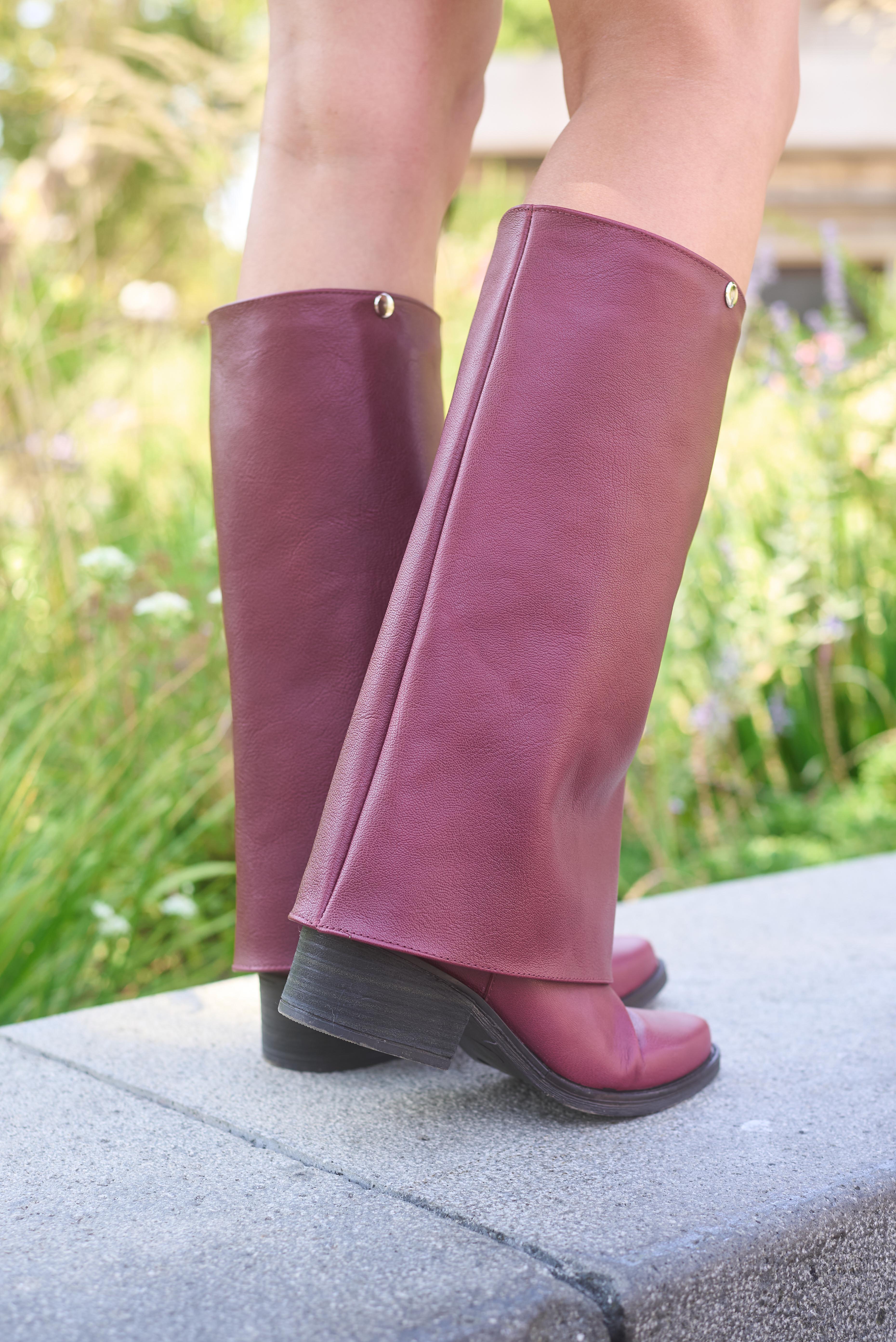 Bota Polaina Burdeo - REMATE