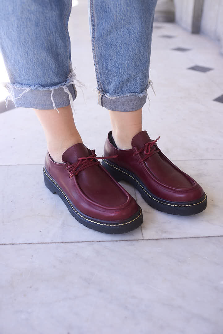 Mocasin Amsterdam Rojo - AX