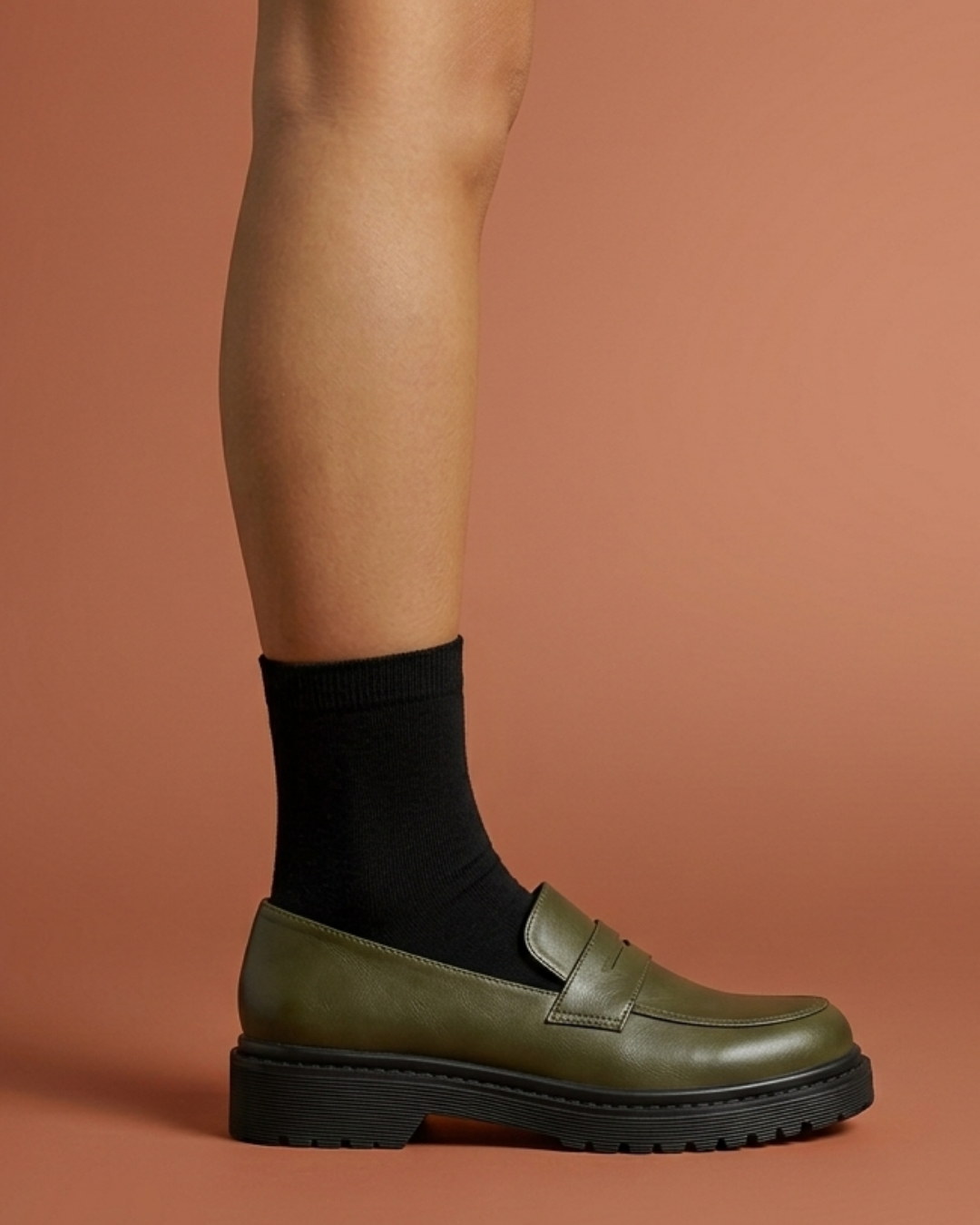 Mocasin Flat - Verde Viejo - AX