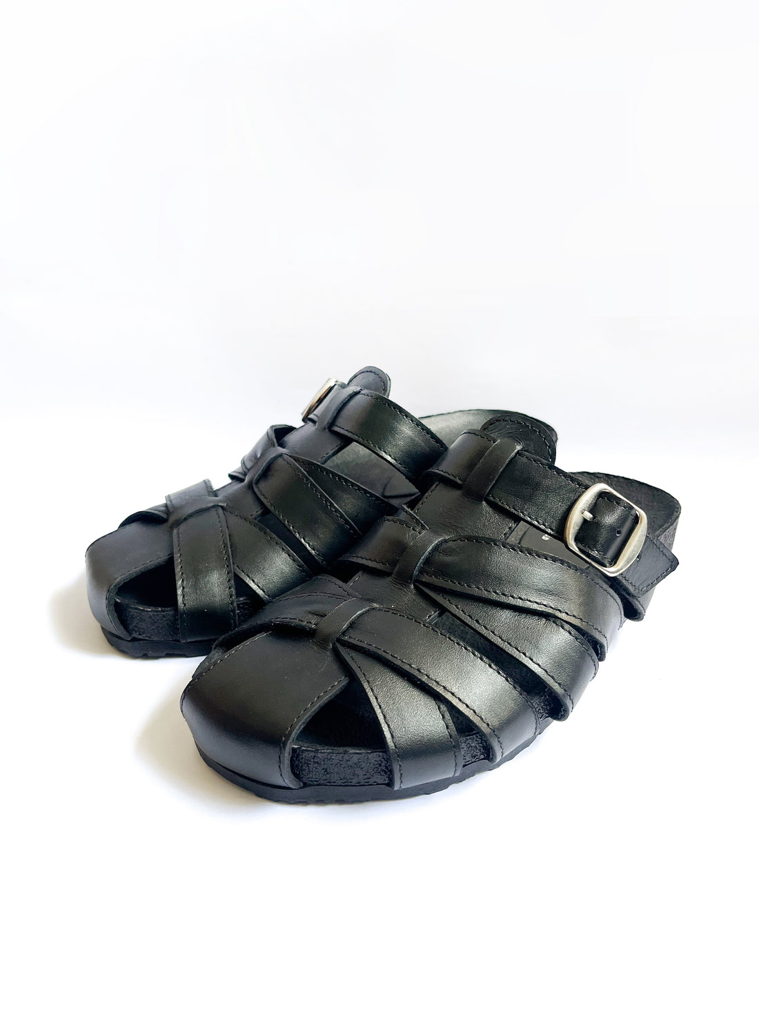 Sandalia sueco Negro - AX