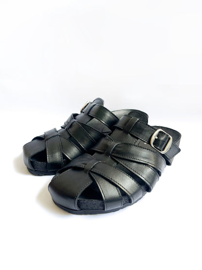 Sandalia sueco Negro - AX