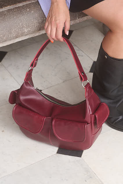 Cartera Cargo Burdeo