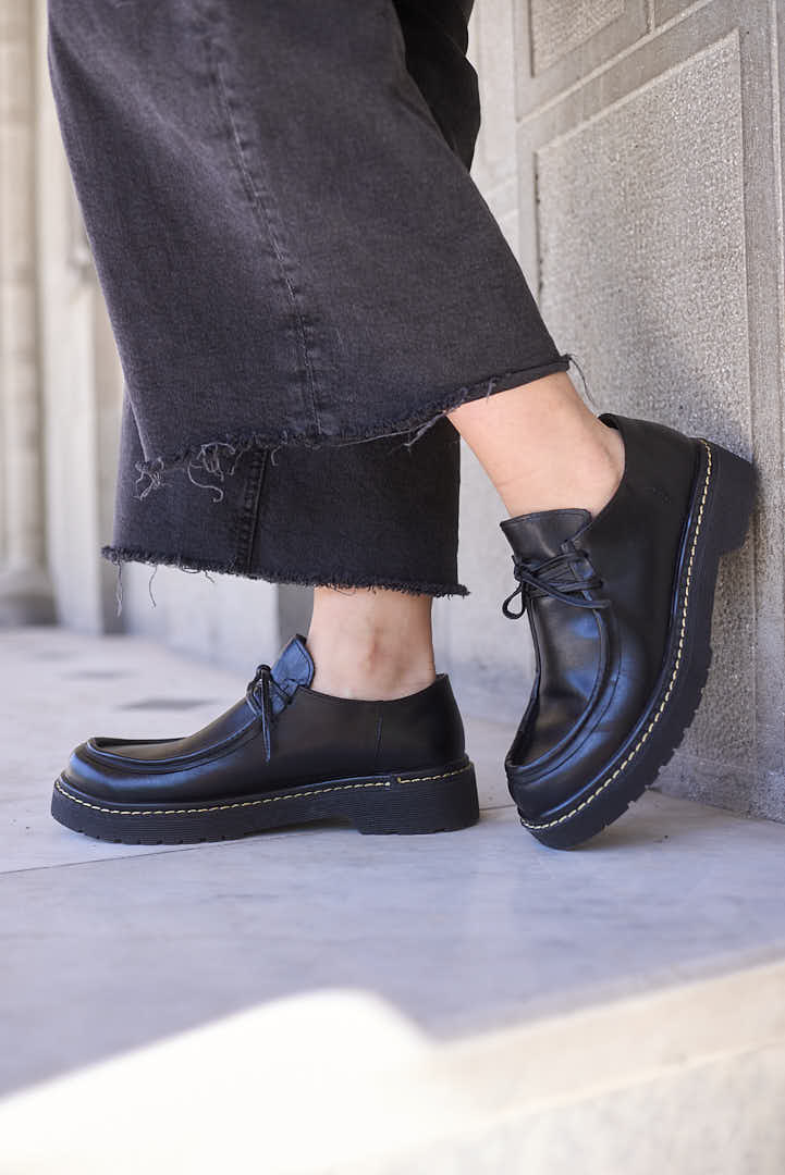 Mocasin Amsterdam Negro - AX