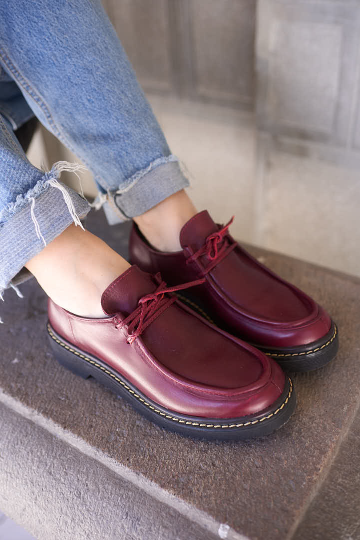 Mocasin Amsterdam Rojo - AX