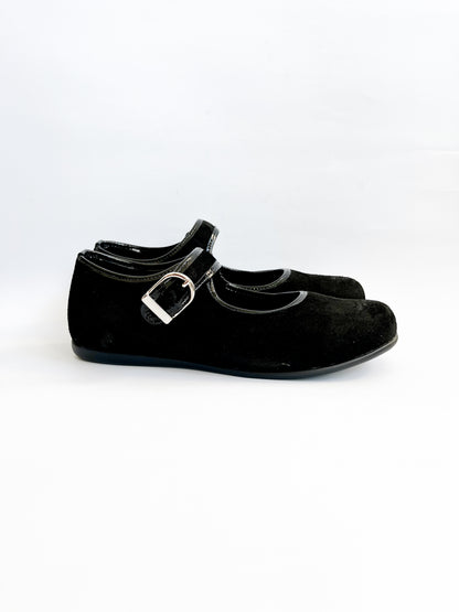 Ballerina Gamuza Negro - AX