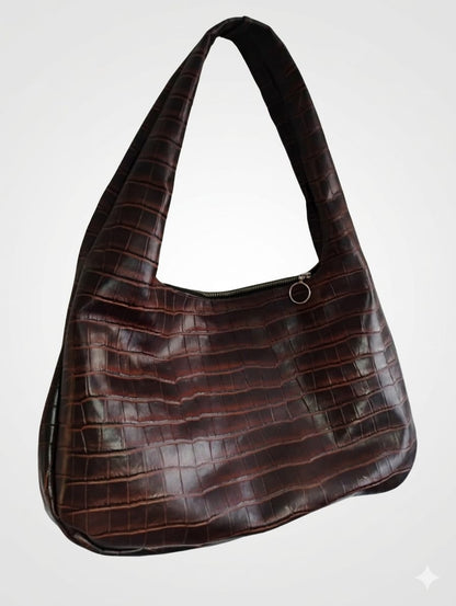 Cartera Gota Crocox Moro- REMATE