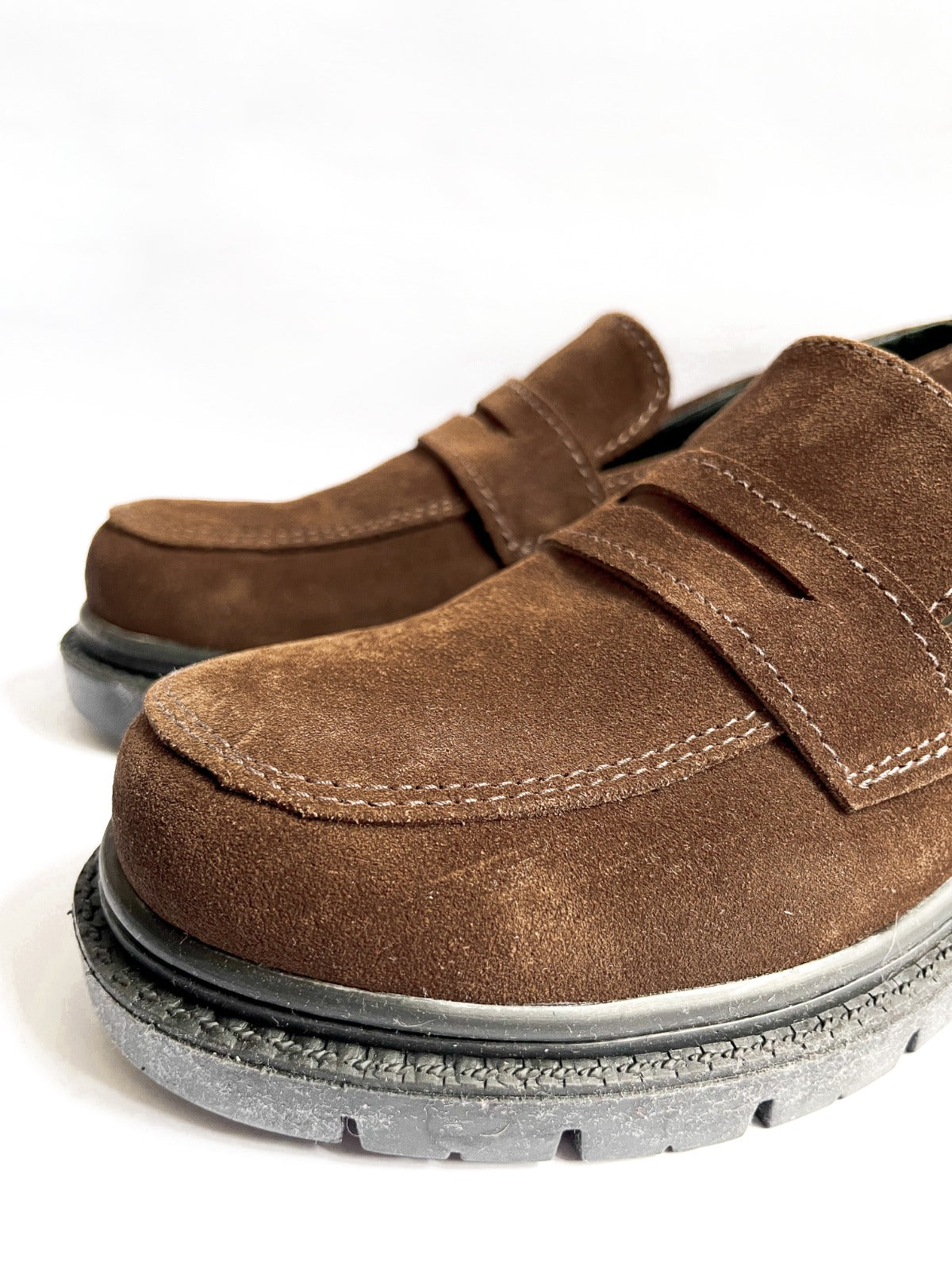 Mocasin Flat - Renobuck Chocolate - AX